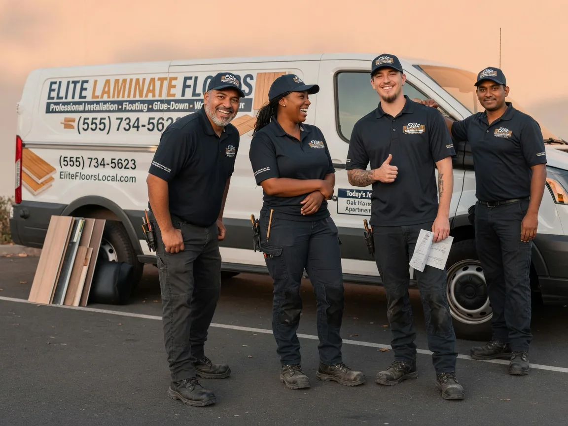 Laminate flooring installation company in Bison, OK